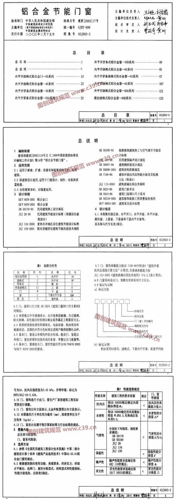 铝合金节能门窗 内容预览