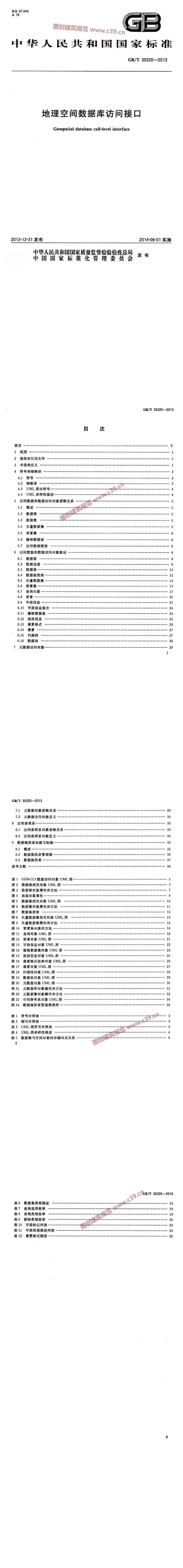 地理空间数据库访问接口 内容预览